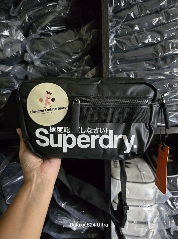 SUPERDRY BELTBAG CROSSBODY BAG - WHITE